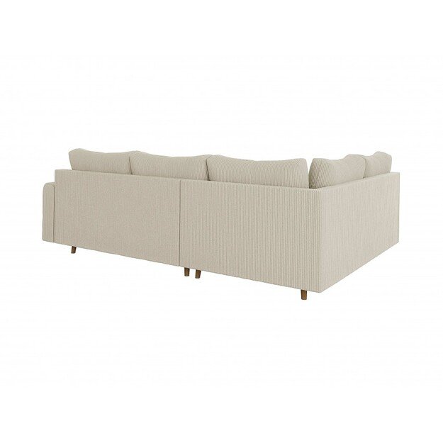 Kampinė sofa Ariella  – stilingas komfortas su skandinavišku prieskoniu