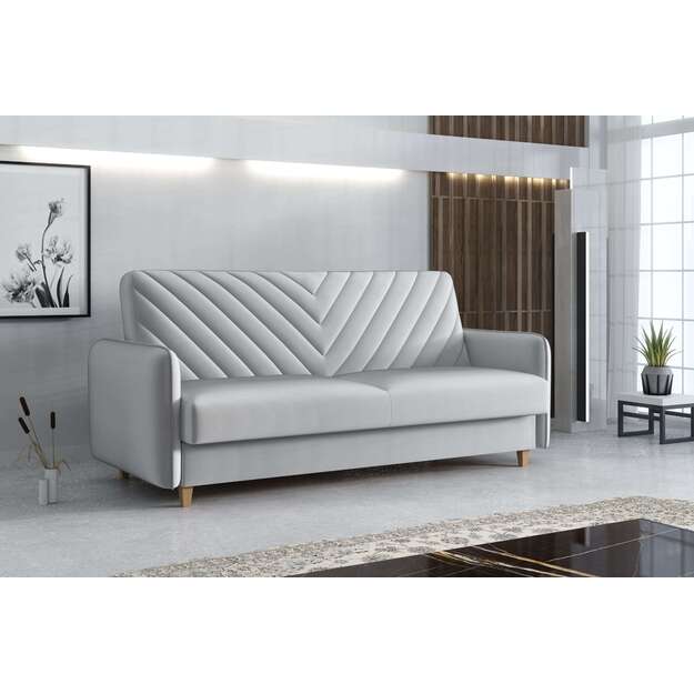 Sofa-lova MODENA – miego funkcija, patalynės dėžė, 214 cm plotis 1
