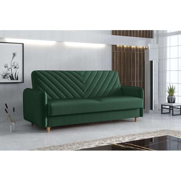 Sofa-lova MODENA – miego funkcija, patalynės dėžė, 214 cm plotis 6