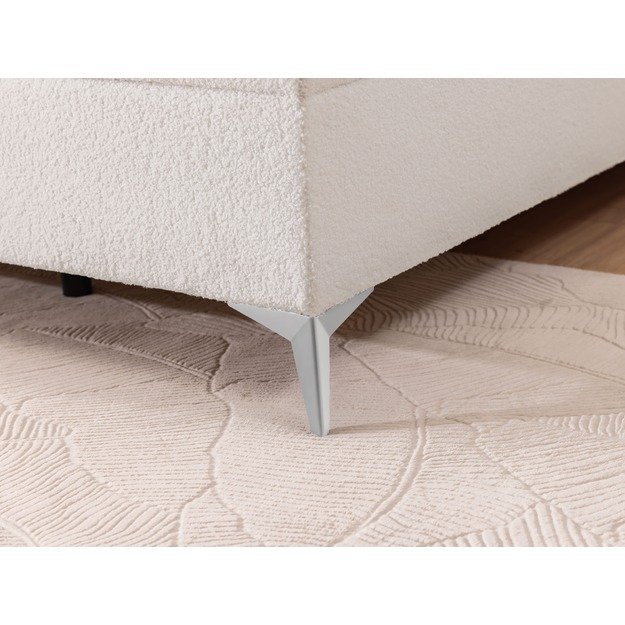 Dvigulė lova Ornes – su patalynės dėžėmis, aukštomis kojelėmis ir apvalintu galvūgaliu 3