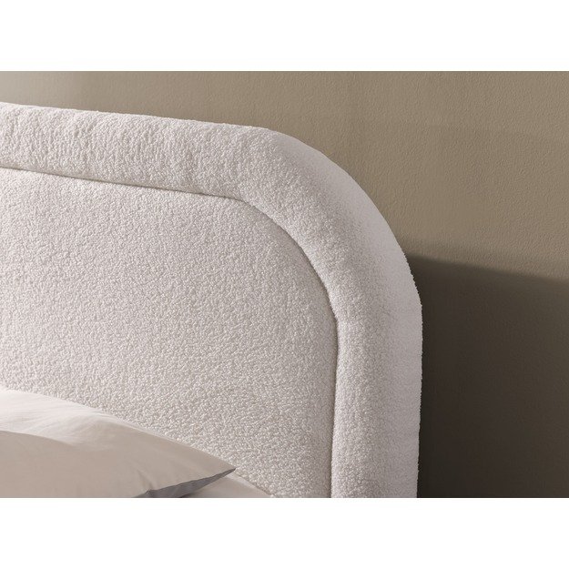 Dvigulė lova Ornes – su patalynės dėžėmis, aukštomis kojelėmis ir apvalintu galvūgaliu 4