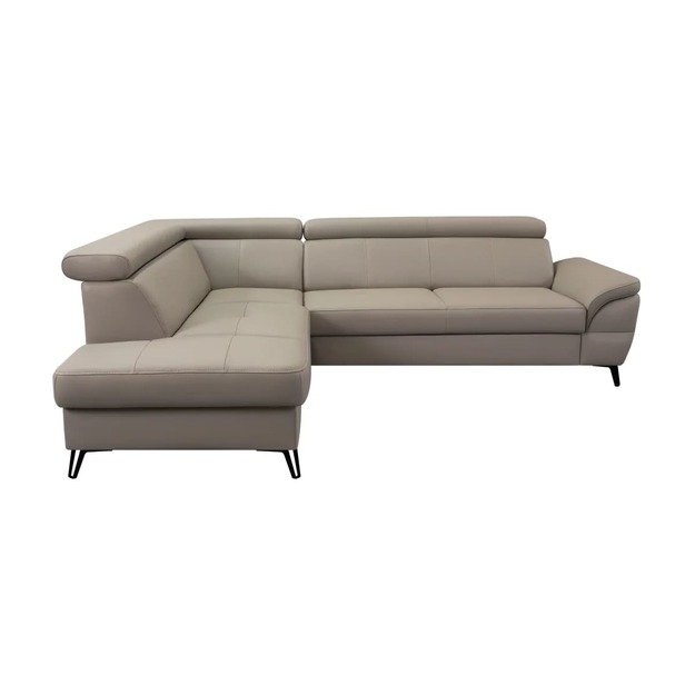 Minkštas kampas KMLimon – su miego funkcija, patalynės dėže ir elegantišku dizainu