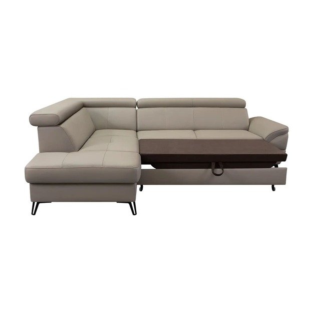 Minkštas kampas KMLimon – su miego funkcija, patalynės dėže ir elegantišku dizainu 3