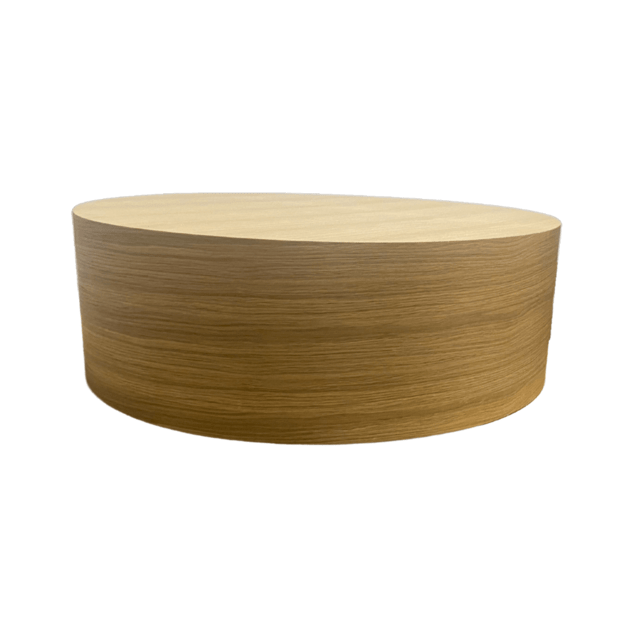 Kavos staliukas „POLI“ su ąžuolo faneruote dengtu stalviršiu (tik staliukas)