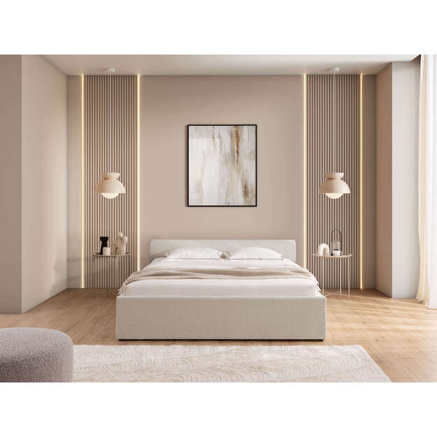 Dvigulė lova CILLE – su pakeliamomis grotelėmis ir didele patalynės dėže (tik lova) 11