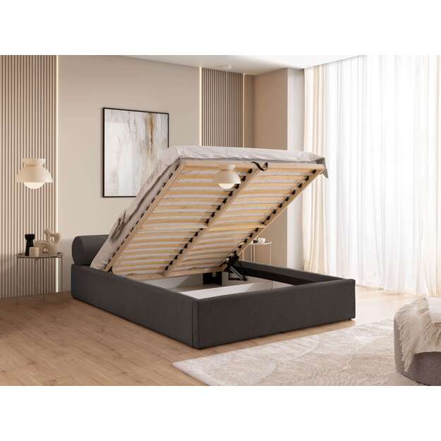 Dvigulė lova CILLE – su pakeliamomis grotelėmis ir didele patalynės dėže (tik lova) 2