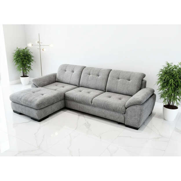 Minkštas kampas KMBelisa – su miego funkcija, patalynės dėže ir elegantiško dizaino 2