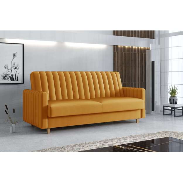Sofa-lova COMO – miego funkcija, patalynės dėžė, 210 cm plotis 5