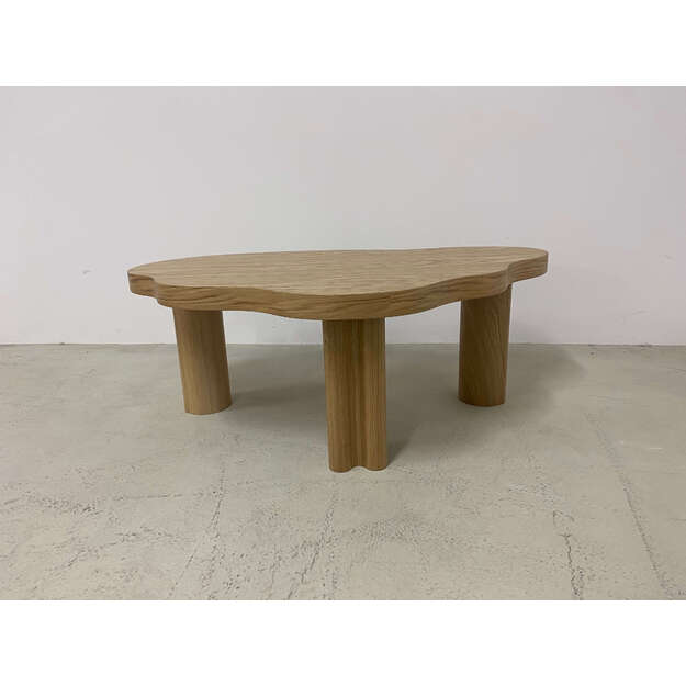 Kavos staliukas „CLOUDI“ su ąžuolo faneruote dengtu stalviršiu (tik staliukas) 3