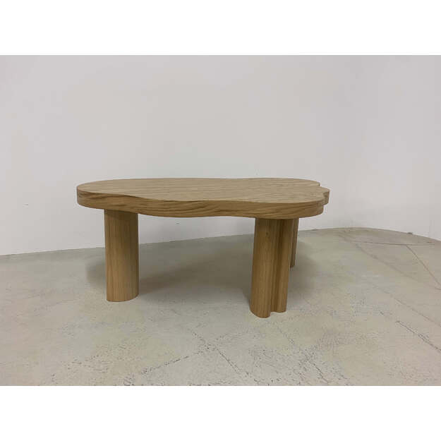 Kavos staliukas „CLOUDI“ su ąžuolo faneruote dengtu stalviršiu (tik staliukas) 5