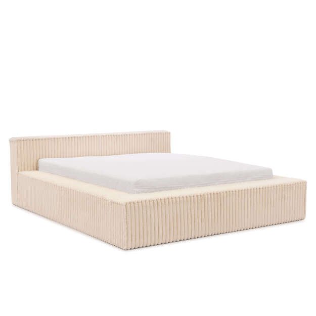 Dvigulė lova CLOE – moderni lova su pakeliamomis grotelėmis ir talpia patalynės dėže (tik lova) 1