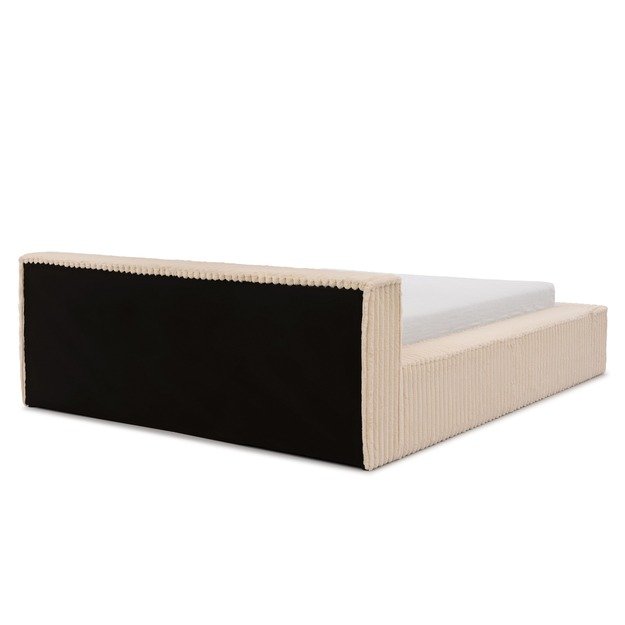 Dvigulė lova CLOE – moderni lova su pakeliamomis grotelėmis ir talpia patalynės dėže (tik lova) 2