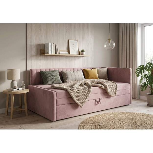 Ištraukiama lova Lino – 80–160 × 200 cm su patalynės dėže 11