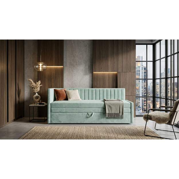 Ištraukiama lova Lino – 80–160 × 200 cm su patalynės dėže 12