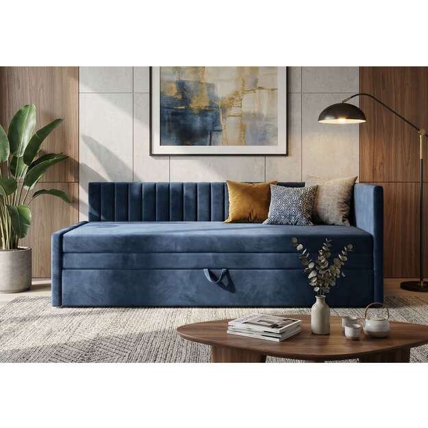 Ištraukiama lova Lino – 80–160 × 200 cm su patalynės dėže 1