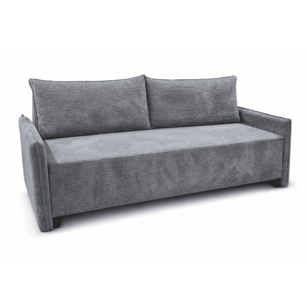 Sofa-lova CORDO – miego funkcija, patalynės dėžė, 217 cm plotis