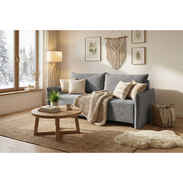 Sofa-lova CORDO – miego funkcija, patalynės dėžė, 217 cm plotis 1