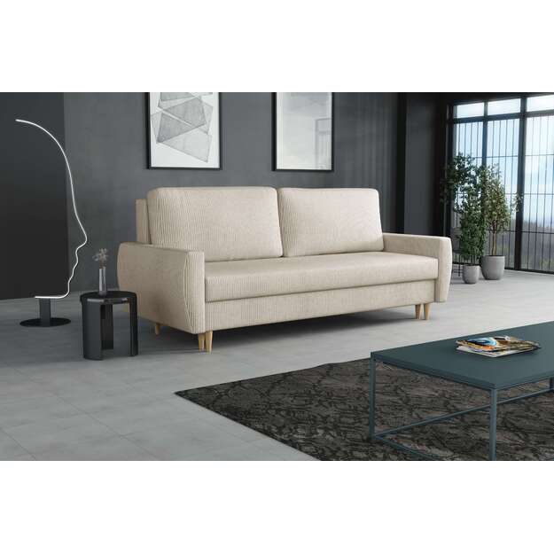 Sofa-lova NETRO – miego funkcija, patalynės dėžė, 218 cm plotis 1