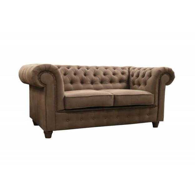 Chesterfield tipo dvivietė sofa Cambridge – klasika, komfortas ir galimybė išskleisti miegui