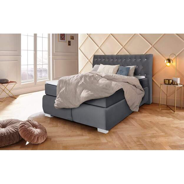 Dvigulė lova RUMBA – prabangi kontinentinė lova su čiužiniais ir antčiužiniu 5