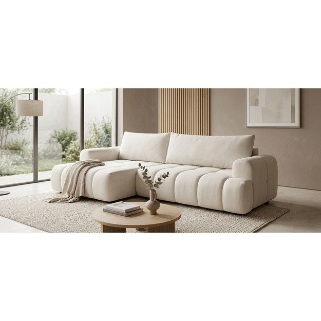 Minkštas kampas Abilo – su miego funkcija, patalynės dėže ir erdvia sėdimąja dalimi 4