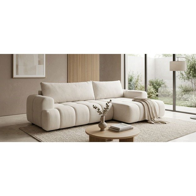 Minkštas kampas Abilo – su miego funkcija, patalynės dėže ir erdvia sėdimąja dalimi 5