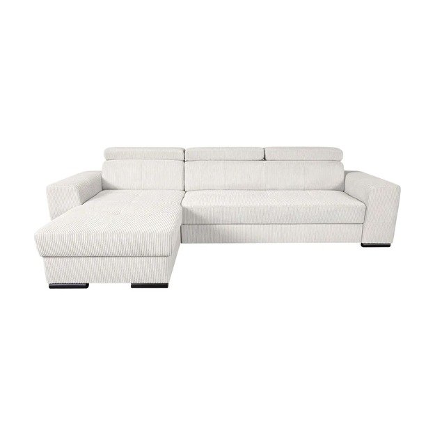 Minkštas kampas KMDina – su miego funkcija, patalynės dėže ir elegantišku dizainu