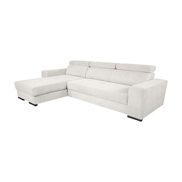 Minkštas kampas KMDina – su miego funkcija, patalynės dėže ir elegantišku dizainu 1