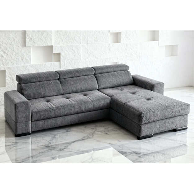 Minkštas kampas KMDina – su miego funkcija, patalynės dėže ir elegantišku dizainu 2