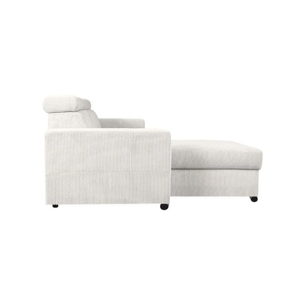 Minkštas kampas KMDina – su miego funkcija, patalynės dėže ir elegantišku dizainu 5