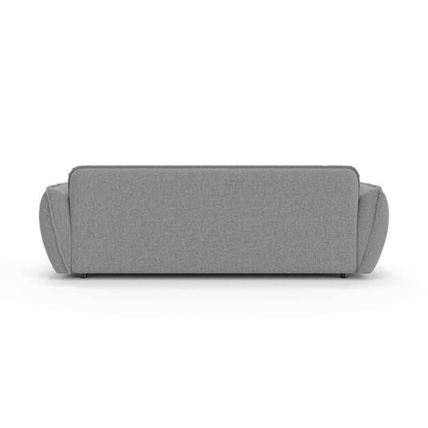 Keturvietė sofa Nelia – erdvus komfortas, minkštos formos ir dygsniuotas dizainas 3