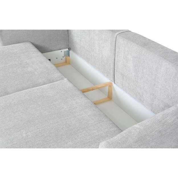 Sofa-lova DALLAS – miego funkcija, patalynės dėžė, 238 cm plotis 3