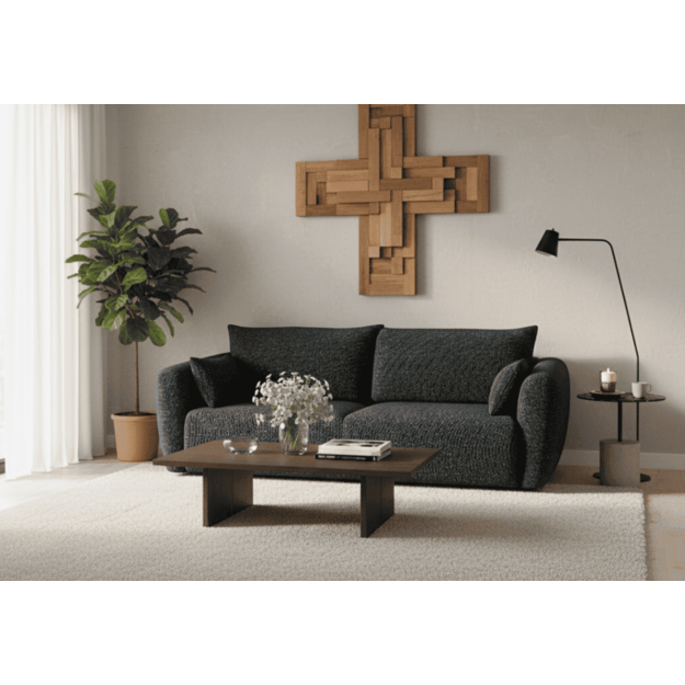 Sofa-lova DALLAS – miego funkcija, patalynės dėžė, 238 cm plotis 7