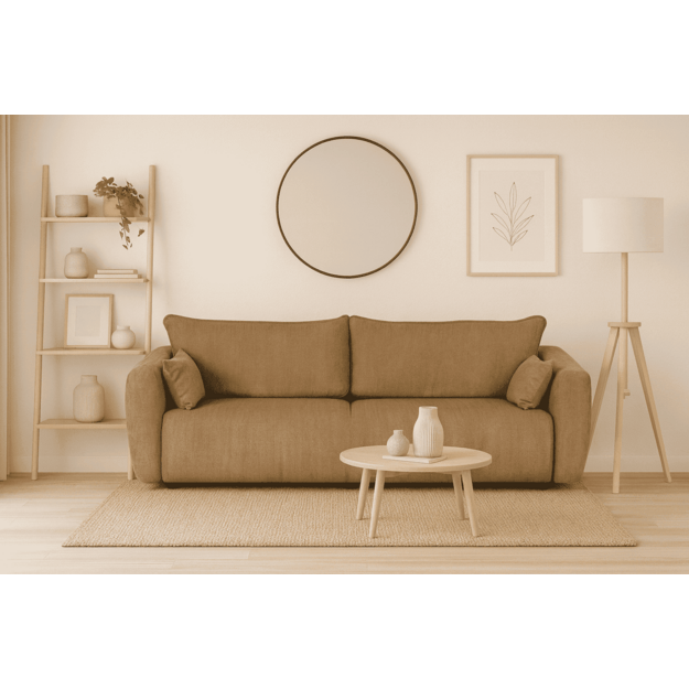 Sofa-lova DALLAS – miego funkcija, patalynės dėžė, 238 cm plotis 8