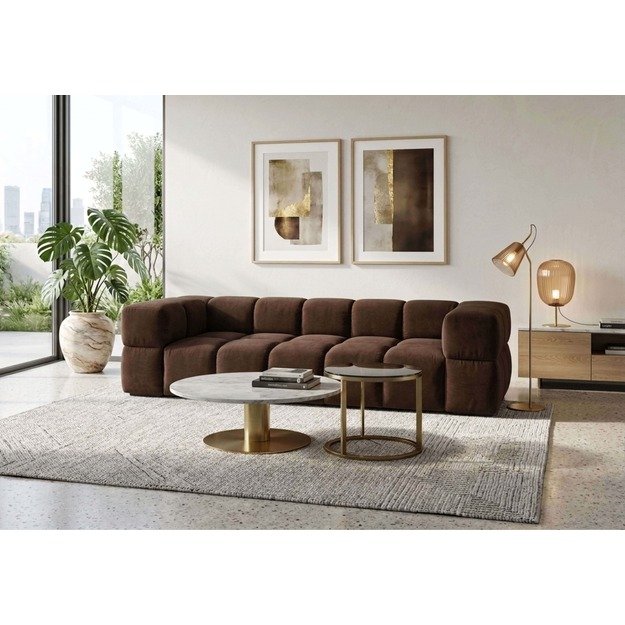 Sofa-lova RUBI – PUMA miego funkcija, be patalynės dėžės, 271 cm plotis 11