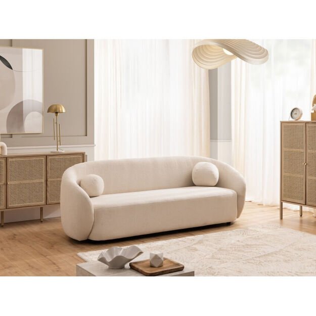 Sofa Bloom 3-vietė – modernus „boho“ stiliaus akcentas jūsų interjere