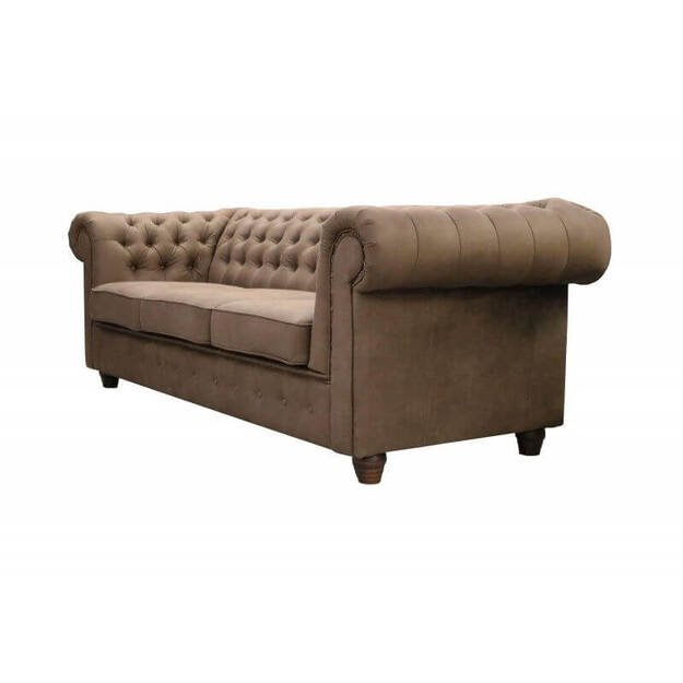 Chesterfield tipo trivietė sofa Cambridge – elegancija ir funkcionalumas su britišku charakteriu