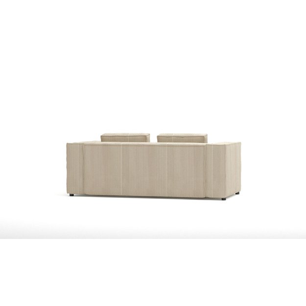Dvivietė sofa Cloe - 196 cm, minkštos nugaros pagalvės, kasdieniam poilsiui