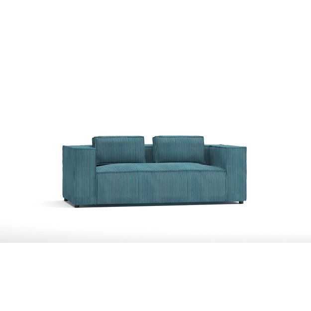 Dvivietė sofa Cloe - 196 cm, minkštos nugaros pagalvės, kasdieniam poilsiui