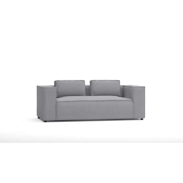 Dvivietė sofa Cloe - 196 cm, minkštos nugaros pagalvės, kasdieniam poilsiui