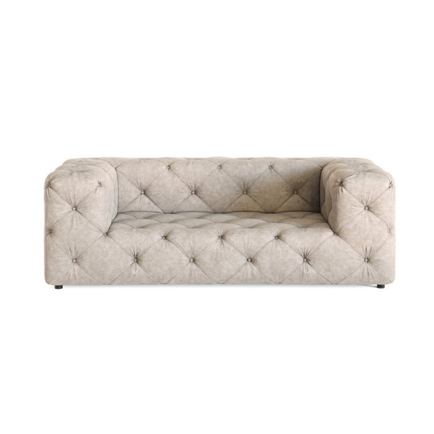 Dvivietė sofa Fresco - kompaktiška, minkšti porankiai, kasdieniam poilsiui