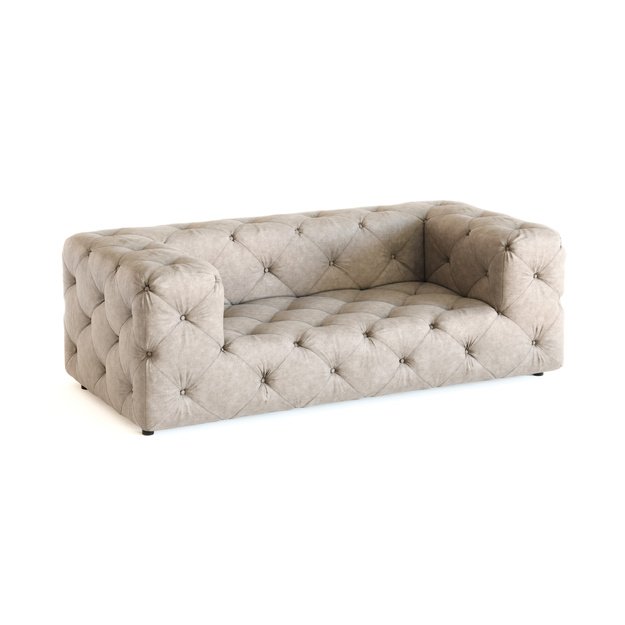 Dvivietė sofa Fresco - kompaktiška, minkšti porankiai, kasdieniam poilsiui