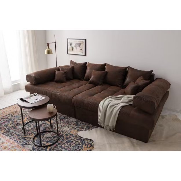 Sofa Naomi – erdvi poilsio sofa, 284 cm plotis