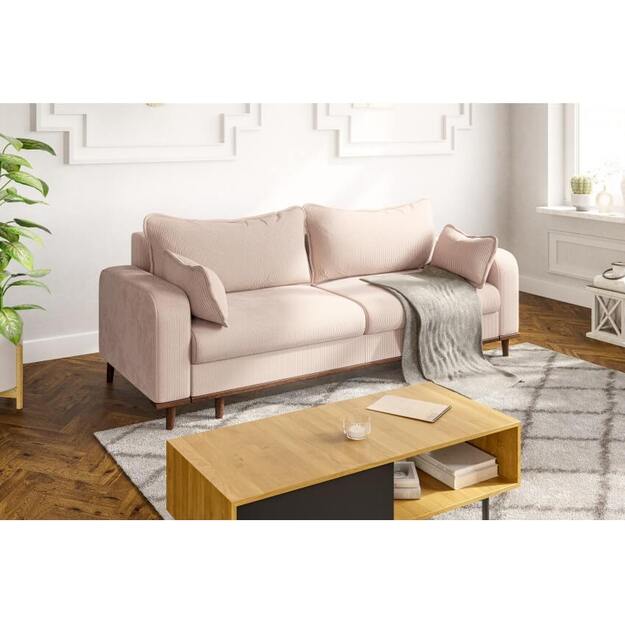 Keturvietė sofa Beata su miegama funkcija – stilingas sprendimas dienai ir nakčiai