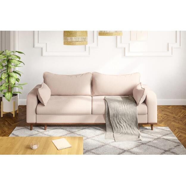 Keturvietė sofa Beata su miegama funkcija – stilingas sprendimas dienai ir nakčiai