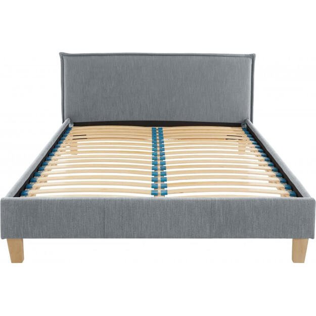 Dvigulė lova TINA – minimalistinis dizainas, aukštos medinės kojelės ir tvirtas lamelių pagrindas (tik lova) 2