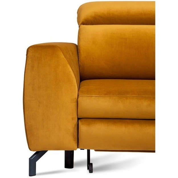 Minkštas kampas Denver – su miego funkcija, patalynės dėže ir aukštomis kojelėmis 5