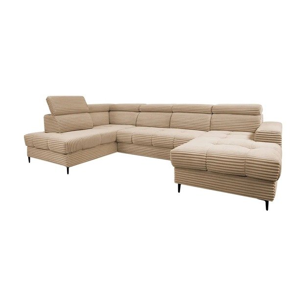 Minkštas kampas KMAstiU – su miego funkcija ir dviem patalynės dėžėmis 1