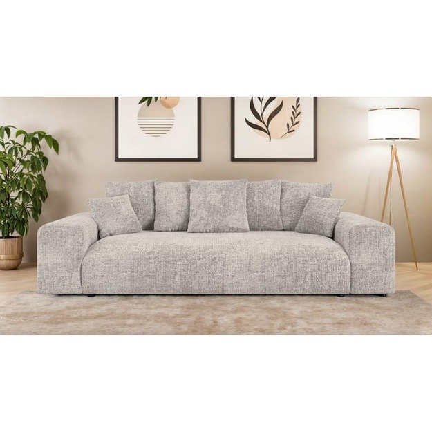 Keturvietė sofa Luma – miego funkcija, patalynės dėžė, erdvus poilsis 2