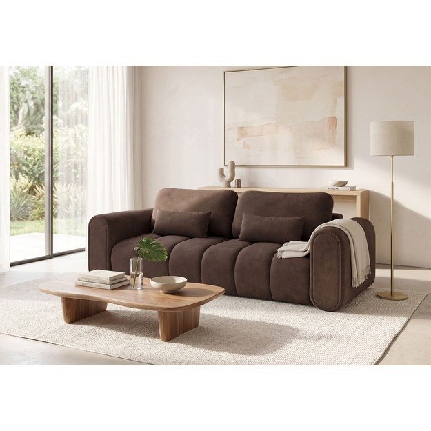 Sofa-lova SOUTH – miego funkcija, patalynės dėžė, 245 cm plotis 9